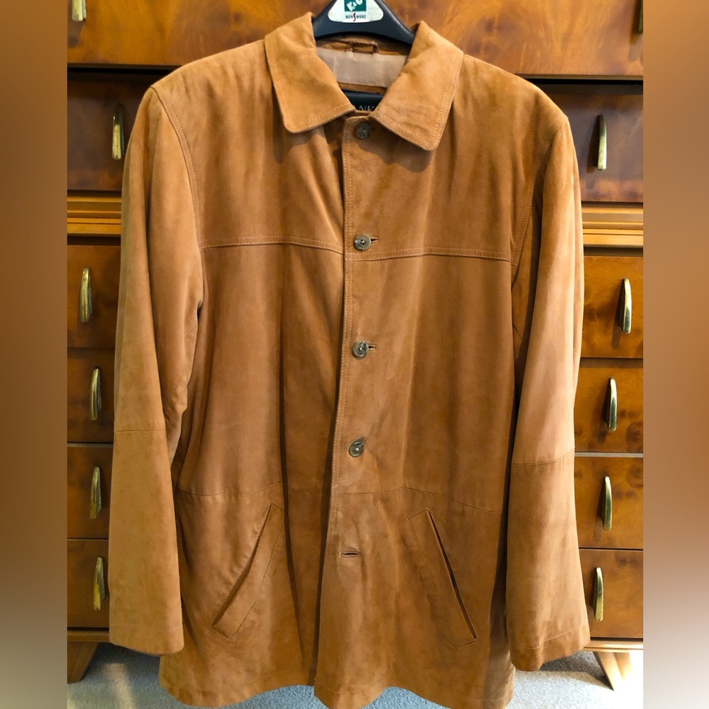 Men’s Suede Leather Jacket
